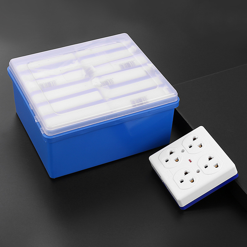 Enchufe de comercio exterior con lámpara indicadora enchufe de doble fila enchufe europeo tailandés enchufe de fila enchufe tablero de conexión