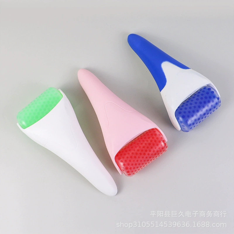 Ледяной роликовый массаж кожи лица роликовый инструмент ледяная головка ролик холодный компресс инструмент ледяной компресс красота ледяной ролик