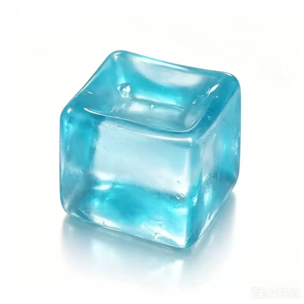 Juguete Antiestrés de Cubo de Hielo de Rebote Lento de Plástico image 11