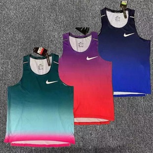 Wear-Resistant Track and Field Clothing Vest Shorts Suit Sports Short-Sleeved Training Competition Running Men and Women Quick-Drying and Breathable