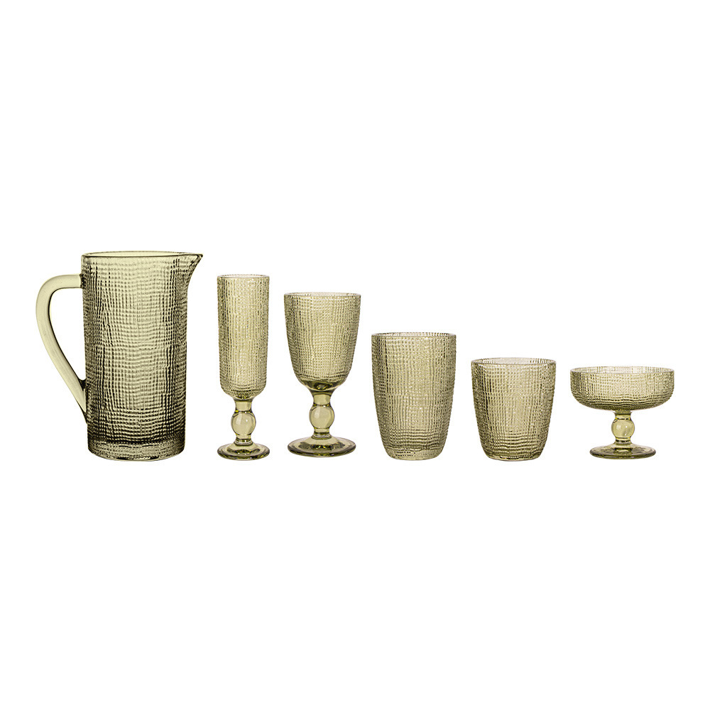 Tazas de vidrio de tela ligera de lujo tazas de alto pie de tazas de agua de alto valor de la cara doméstica tazas de vino comercial tazas de vidrio tazas de champán