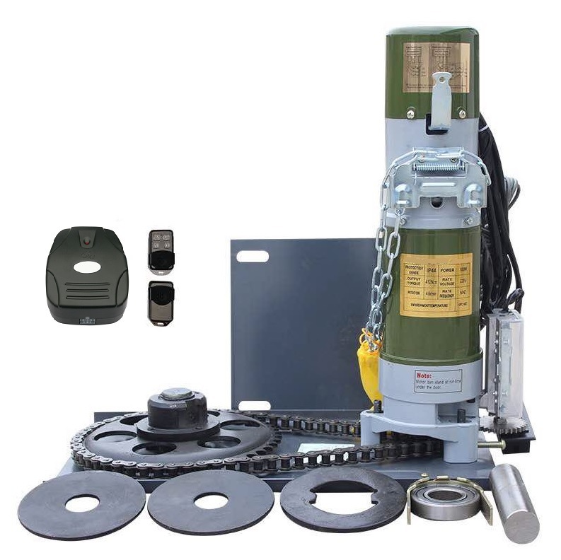 厂家 出口500kg防雷型电动卷门机JL-500-1P 铜芯卷门机