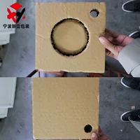 Ningbo Yuyao внеугольная сотовая картонная картонная картонная картонная коробка сотовой противоударной бумаги подкладка