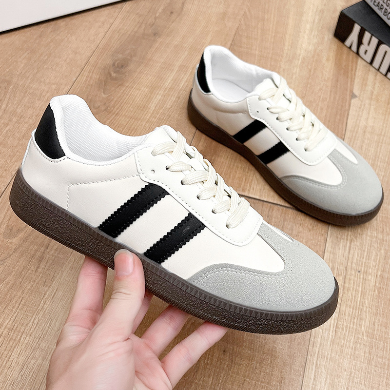 Nuevos zapatos de mujer, zapatos individuales de primavera, lujo ligero, sensación de alta gama, todo fósforo, suela suave, zapatos casuales de entrenamiento alemán para mujeres, suela suave, pies no cansados, zapatos Forrest Gump