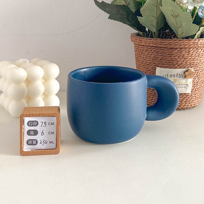 Defectos ligeros inswind taza de cerámica taza de desayuno taza de cerámica simple taza de café taza de agua taza de estudiantes