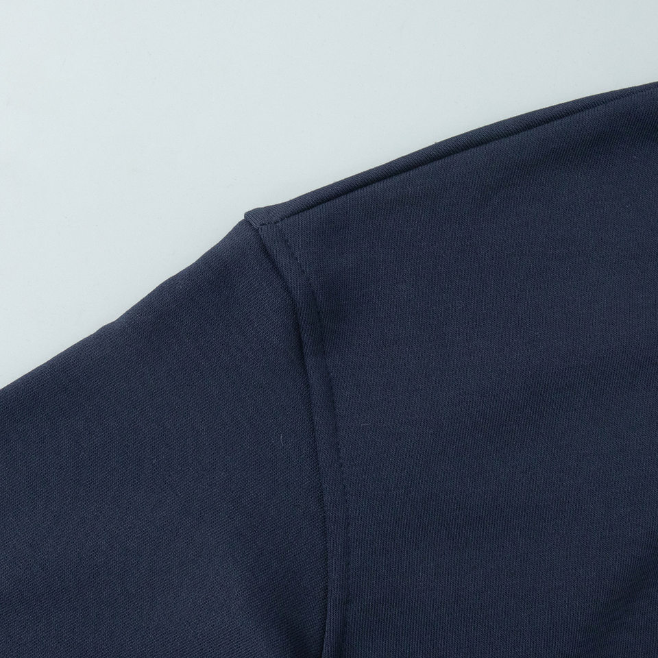 Bộ đôi áo nỉ thêu và quần dài nữ phong cách casual — Màu trắng nhạt, Màu xanh hải quân, màu xám, nâu sẫm chi tiết 20