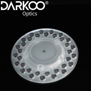 led lens module mining lamp high transmittance lampshade accessories PC anti UV plastic kit DARCO wholesale