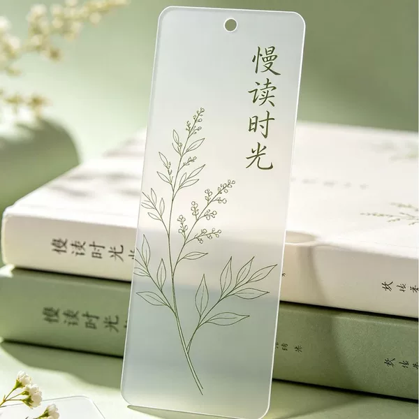 PVC bookmark transparent card, Instagram-style creative merchandise, square card, uniquely shaped, colorful window design, creative transparent fan merchandise, customized celebrity merchandise