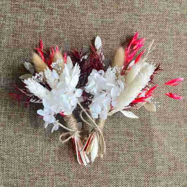 Ramo de Flores Secas — Pampas Naturales para Decoración o Boda