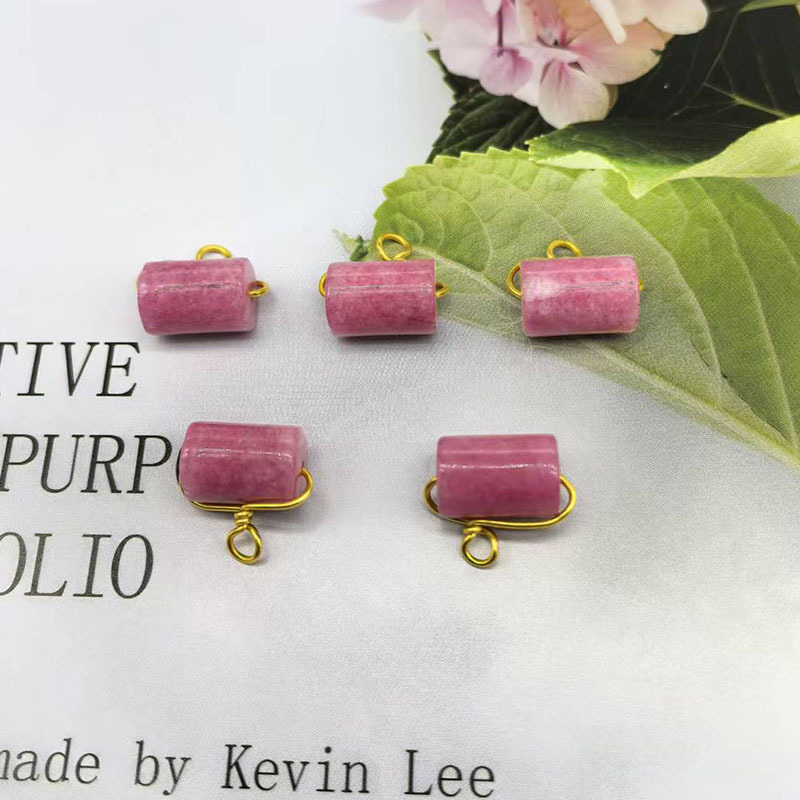 핑크 옥 핸드 와인딩