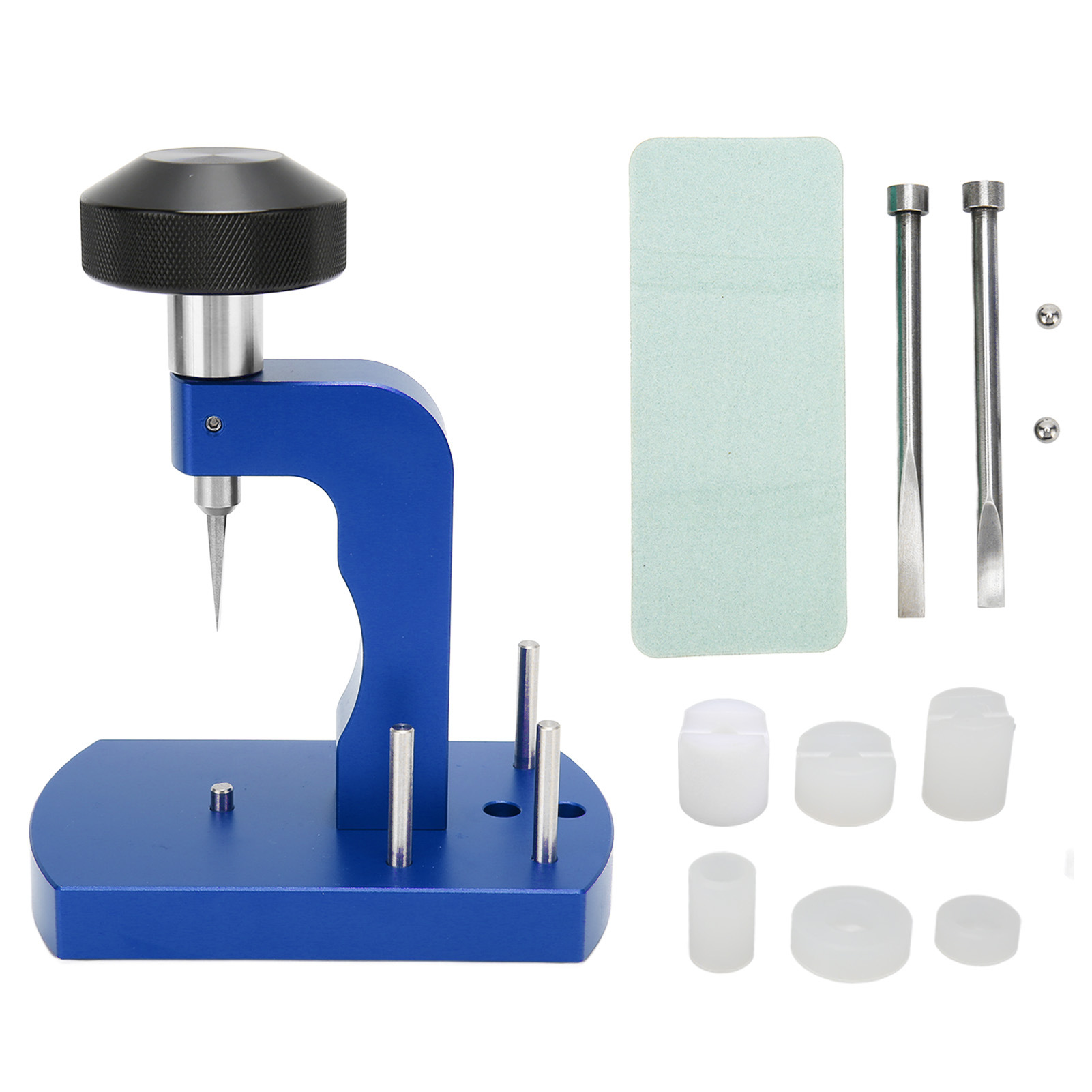 修表工具 T型撬底机 蓝色新款T型开表后盖底盖机 开底盖机