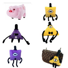 动漫Gravity Falls怪诞小镇可爱俏皮小猪迷你公仔儿童毛绒玩具