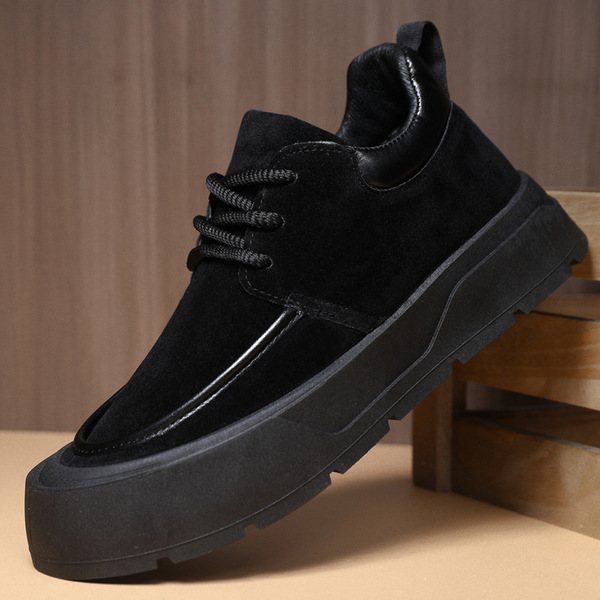 Winter retro insulated keep warm sneakers English style
