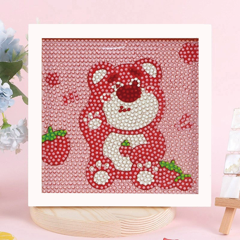Мультяшная умная игрушка, DIY, новая коллекция, детское handmade diy, украшенная бриллиантами