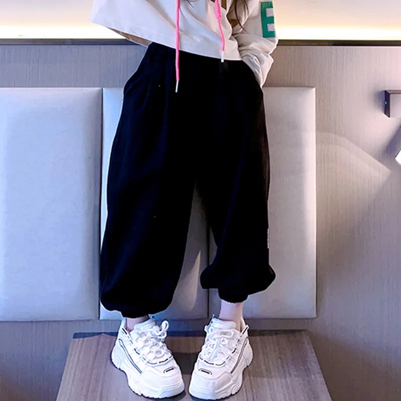 Spor Seti İlkbahar Sonbahar Sezonu 2023 Çevrimiçi Red Blast Big Boy Sokak Dansı Gevşek Çocuk ve Kız_voghion.com