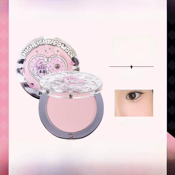 Flortte/Flortte Glass Sea Single Color Highlighting Powder Natural Face Brightening Highlighter Bestseller in Southeast Asia