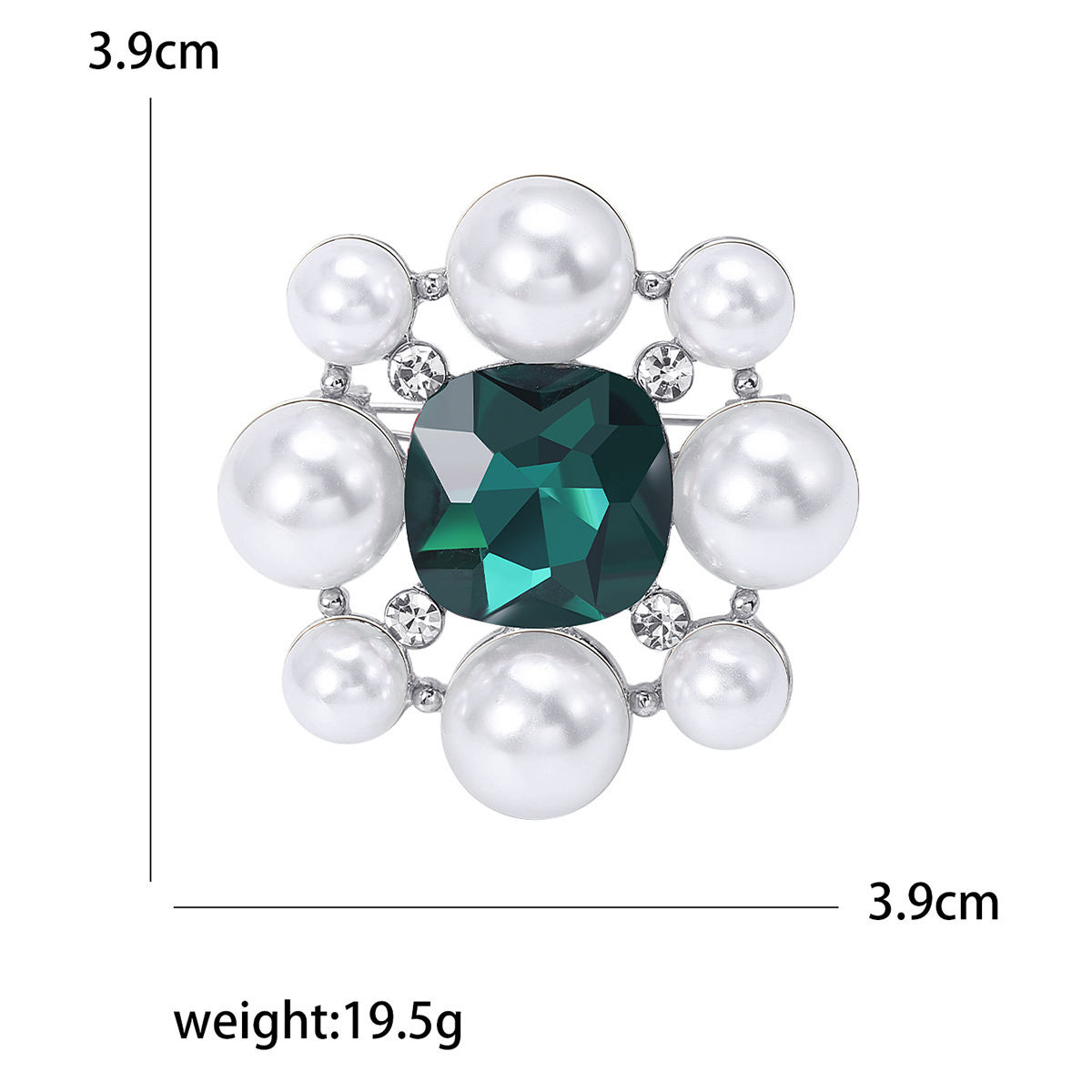Perlenbrosche Für Damen Elegante Hochwertige Anstecknadel_voghion.com