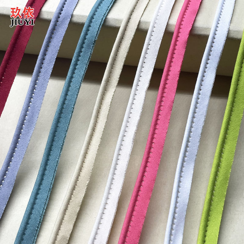 Polyester-Cotton Piping Trim for Sofa Edges, Pillow Cotton Side Strips, Binding Strips, Duvet Covers, Curtains, and Clothing Polyester-Cotton Piping Trim for Sofa Edges, Pillow Cotton Side Strips, Binding Strips, Duvet Covers, Curtains, and Clothing