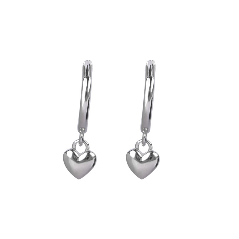 Heart-shaped Earrings For Women Elegant And Simple Design_voghion.com