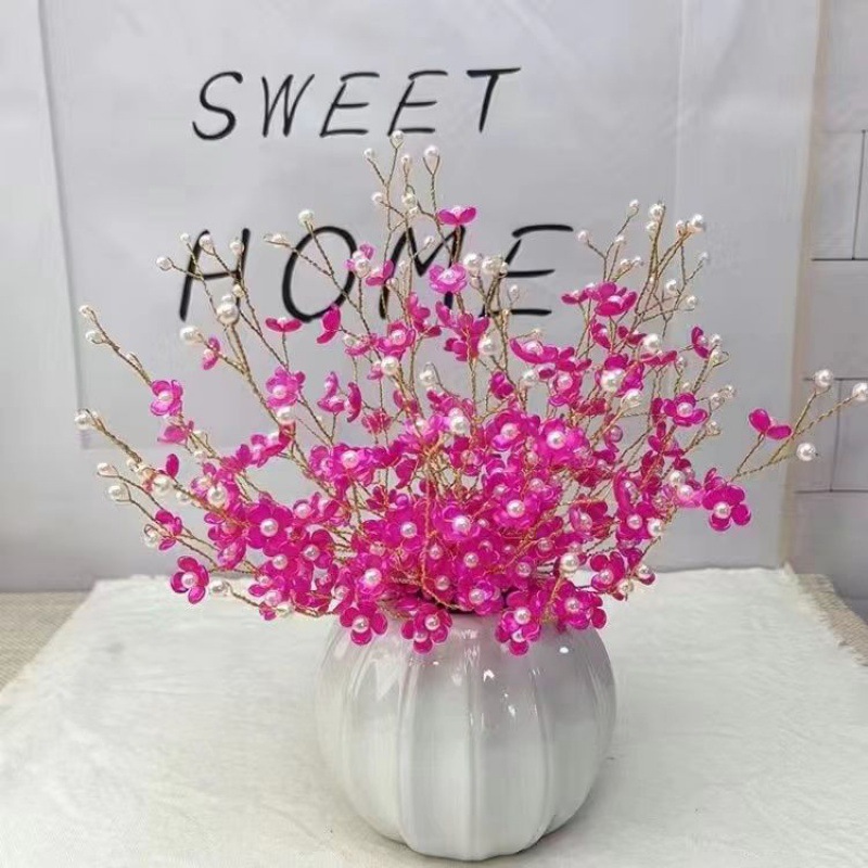 ■●幸福花(枚红色花瓣+香槟色花心)●■