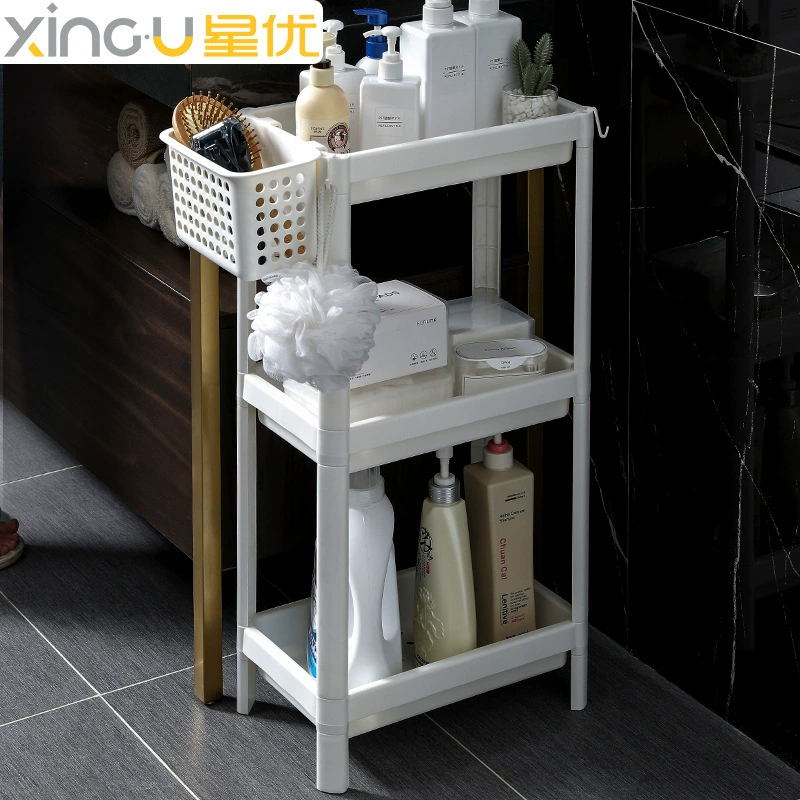 Пластиковые многоуровневые бытовые предметы Starry优? setting up the kitchen supplies, полка для хранения приправ, кухонные принадлежности, косметические изделия для ванной