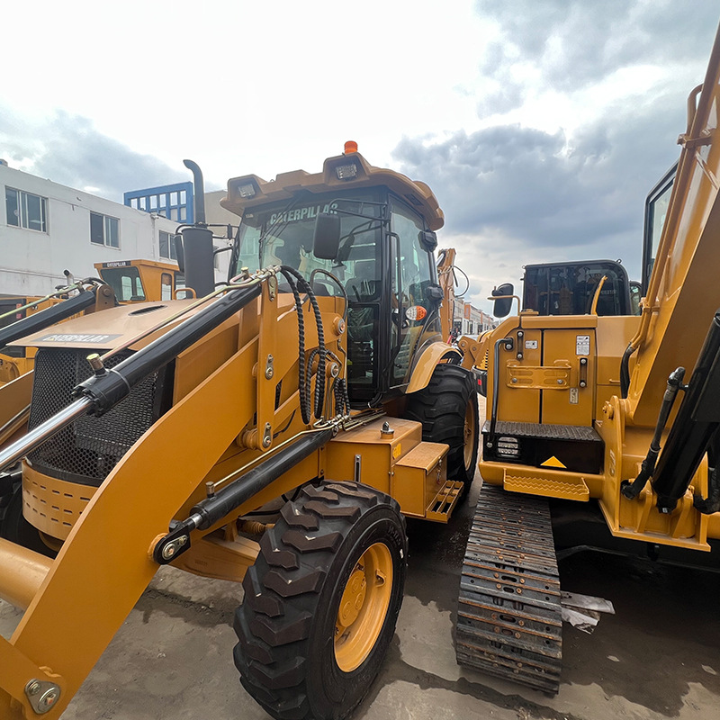 Dos excavadoras ocupadas de segunda mano, excavadoras agrícolas, excavadoras domésticas, montacargas con tracción en las cuatro ruedas, multifunción de doble uso, dos excavadoras ocupadas