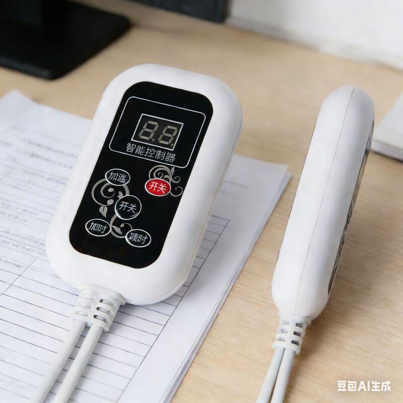 Waist Muscle Strain Massager Control Panel, Precise Temperature Control, Multi-Mode Lumbar Instrument Smart Controller, Self-Made
