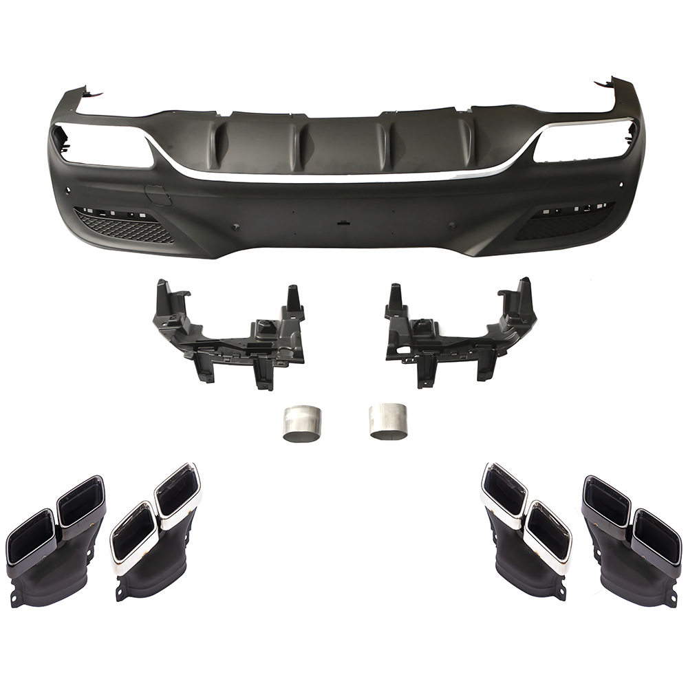 Suitable for Mercedes-Benz (15-18) Gle-Class X292 Upgrade 63 Car Rear Lip and Tail Throat Modification Parts Factory Direct Sales
