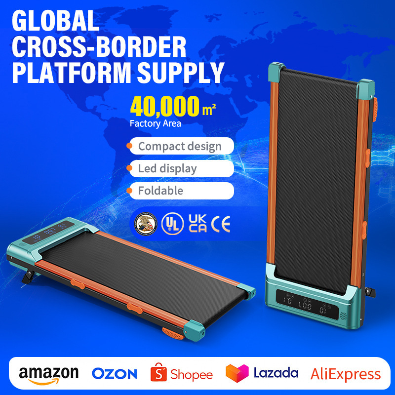 家庭用脂肪燃焼スマートウォーキングマシンブラックベーシックアームレスト付きカロリー消費Bluetooth折りたたみフラットトレッドミル|undefined