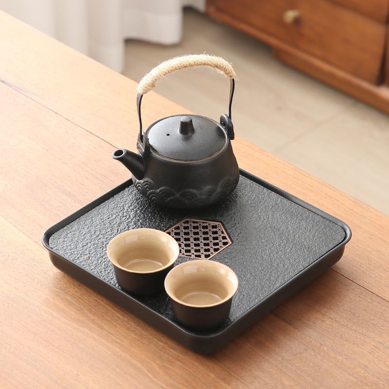 리프트 웨이브 포트 200ml + 컵 2개 + 티 트레이