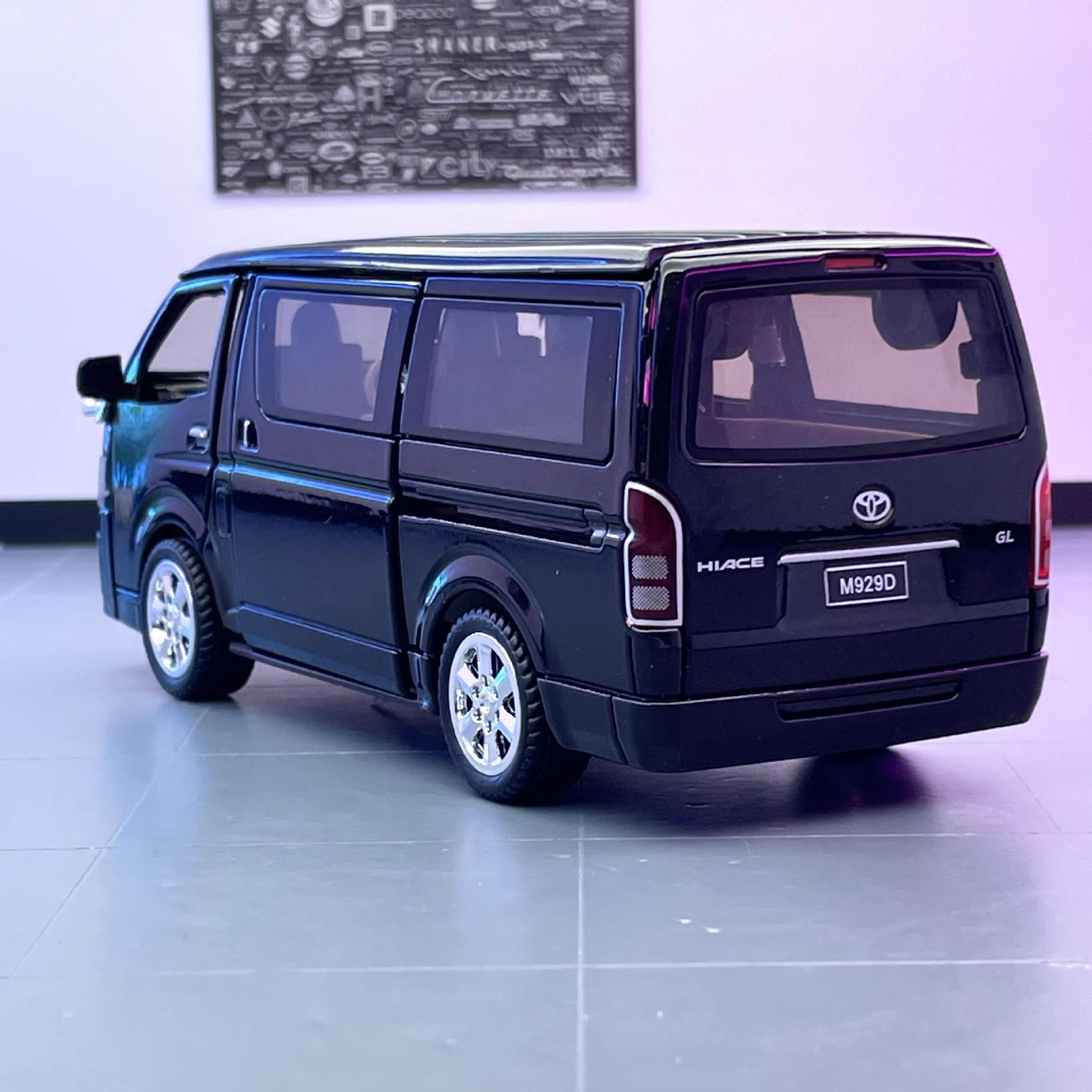 Modelo de coche de aleación XLG 1:32F Tian Haishi coche de negocios tire de la puerta trasera de sonido y luz niño modelo de coche de juguete Decoración