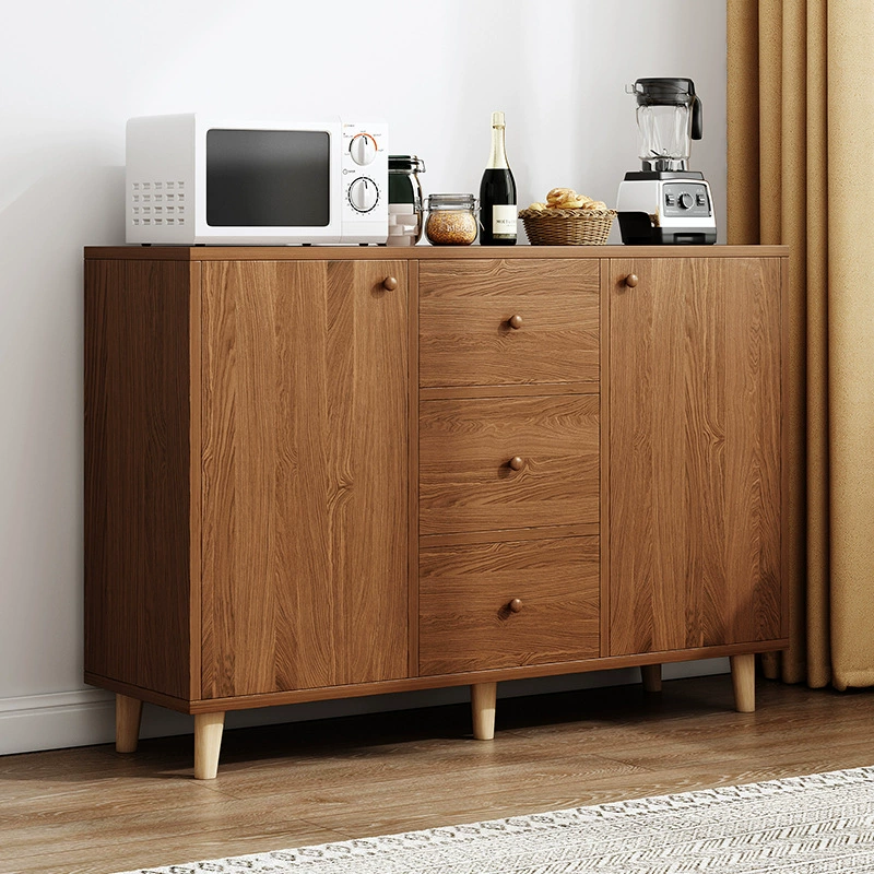 Шкаф для буфета Кухонный шкаф Шкаф для хранения Твердый деревянный цвет Шкаф в китайском стиле Бытовая гостиная Настенный шкаф для хранения Чайный шкаф