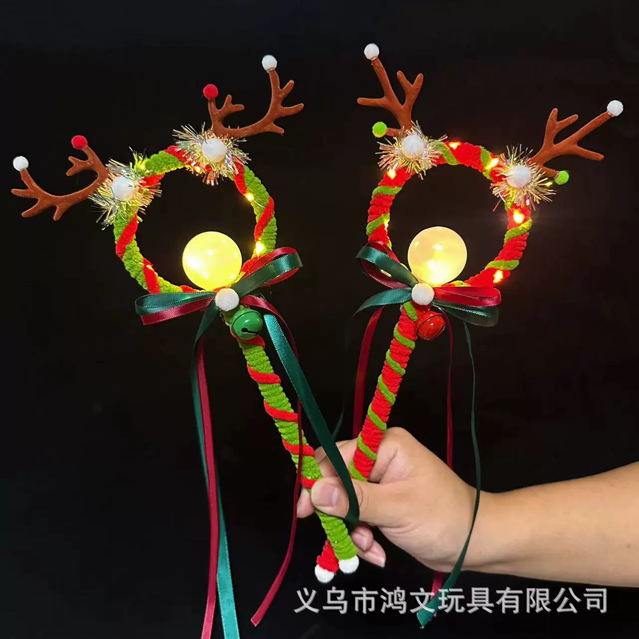 Рождественская мигающая игрушка, подарок на день рождения, оптом