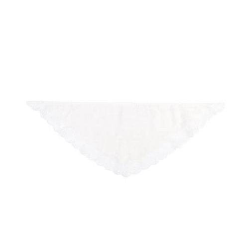 French lace triangular scarf for women, sweet and cute summer headscarf, vacation photo headband, forest-style headband, versatile hair accessory