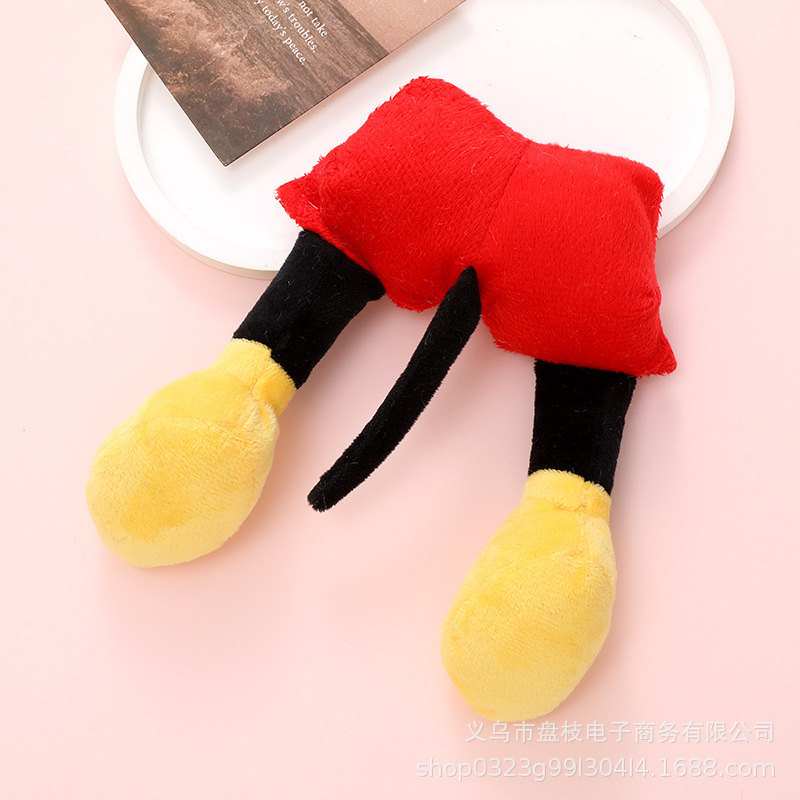 Cartoon head Mickey ass plush toy accessories headdress hair accessories clothing accessories manufacturers wholesale