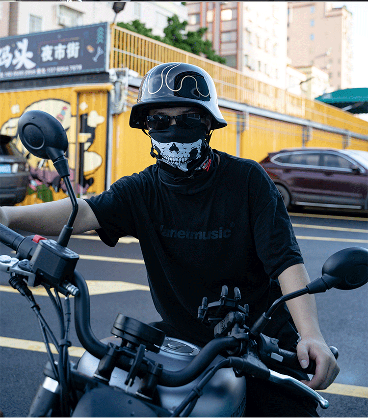 Motorcycle Helmets for Men and Women, Summer Retro Cruise Half Helmets, Pedal Motorcycles, Lightweight Four-Season Breathable Scoop Helmets