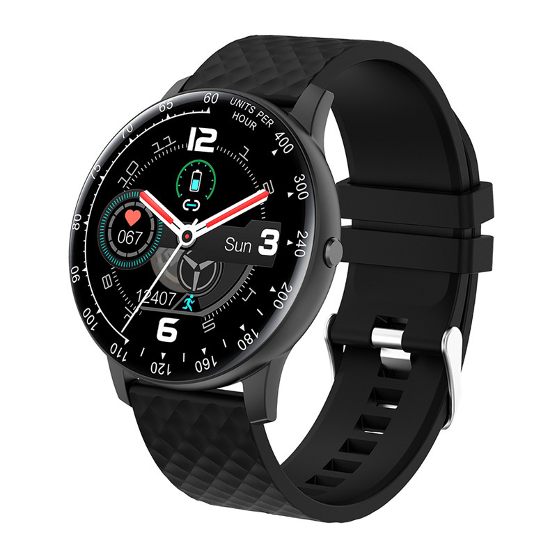 智能运动手环H30 自定义UI触屏息屏长亮计步心率血压血氧信息提醒