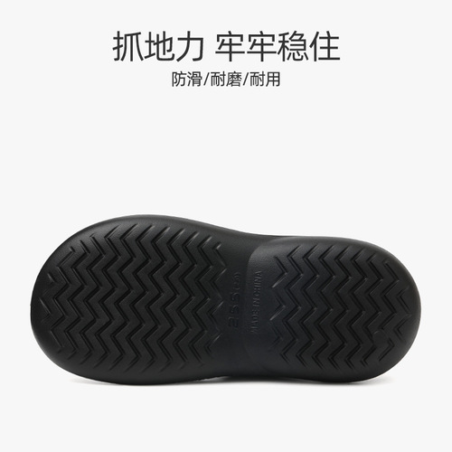 Flip-flops men's EVA thick-soled slippers summer non-slip black flip-flops simple flip-flops beach shoes wholesale