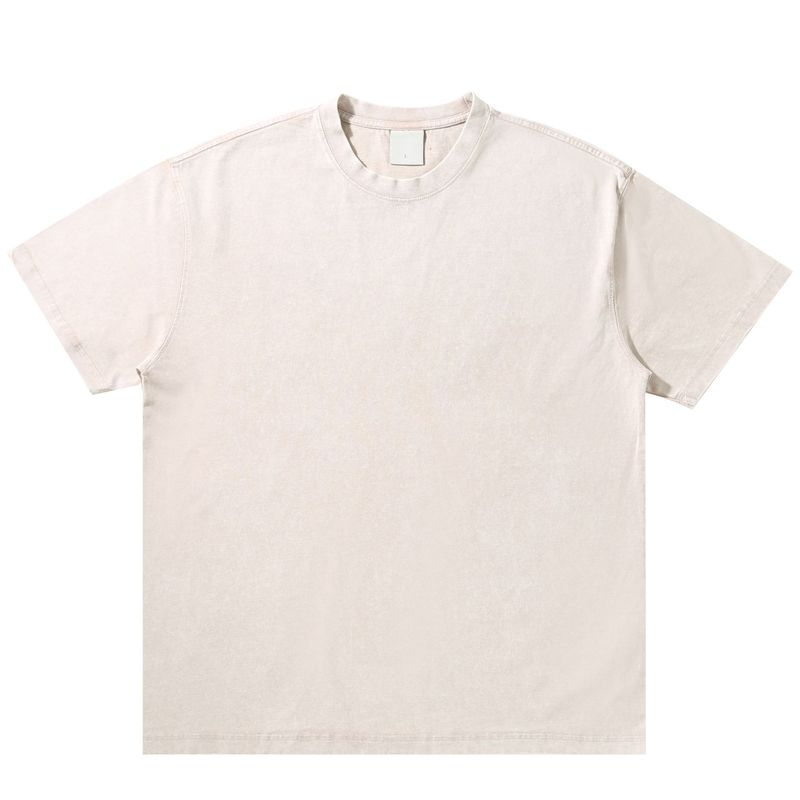 300 グラムヘビーウェイトピュアコットンウォッシュ Tシャツウォッシュ Tシャツレトロトレンディブランドルーズ Tシャツヨーロッパとアメリカのクロスボーダー Tシャツ男性用|undefined