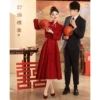 Long long-sleeve, set, mid-length