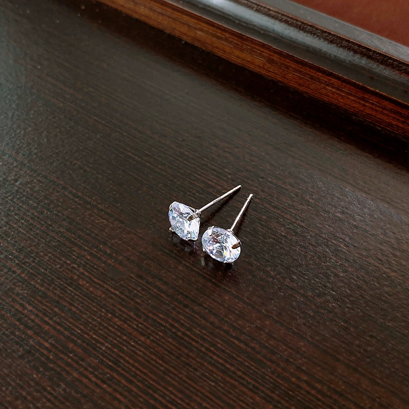 Серебряная игла, цирконы, модные универсальные серьги из жемчуга, стиль высокого качества, стиль «легкая роскошь», оптовая закупка