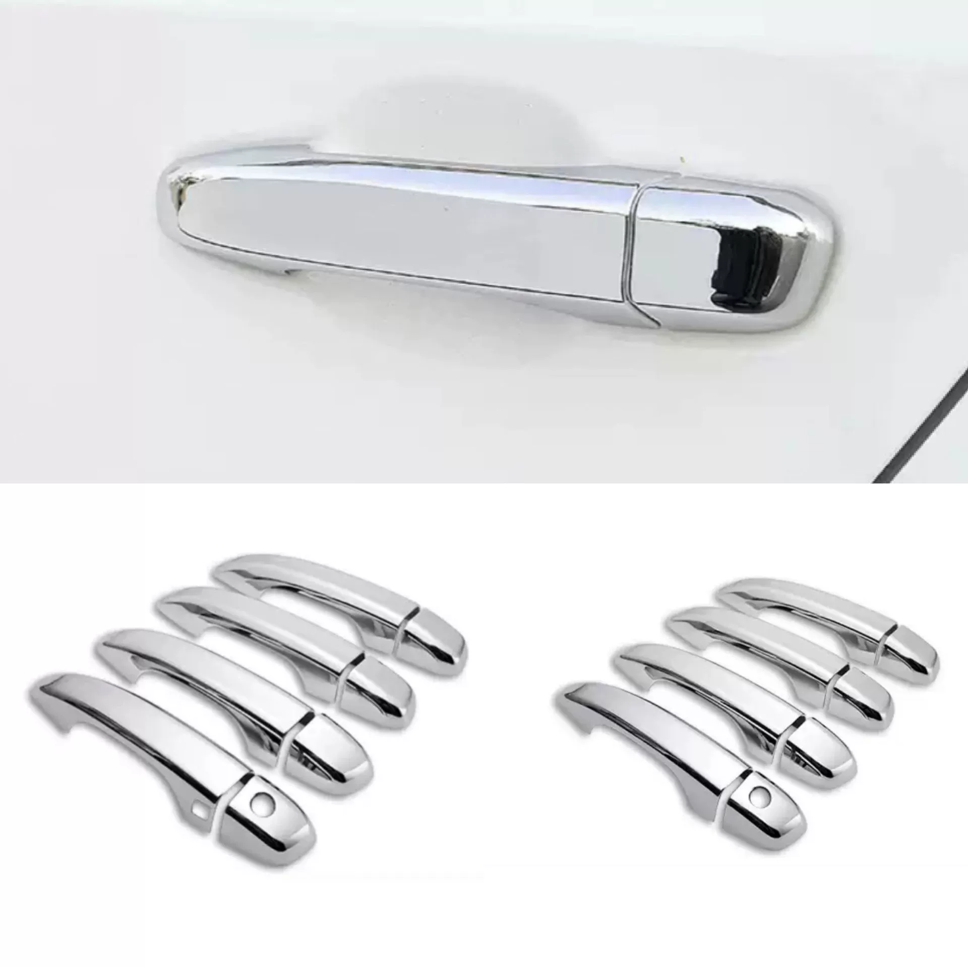 Применимо к 2018 Accord Модифицированная специальная ручка для украшения ABS гальванические ручки двери защитная оболочка патч