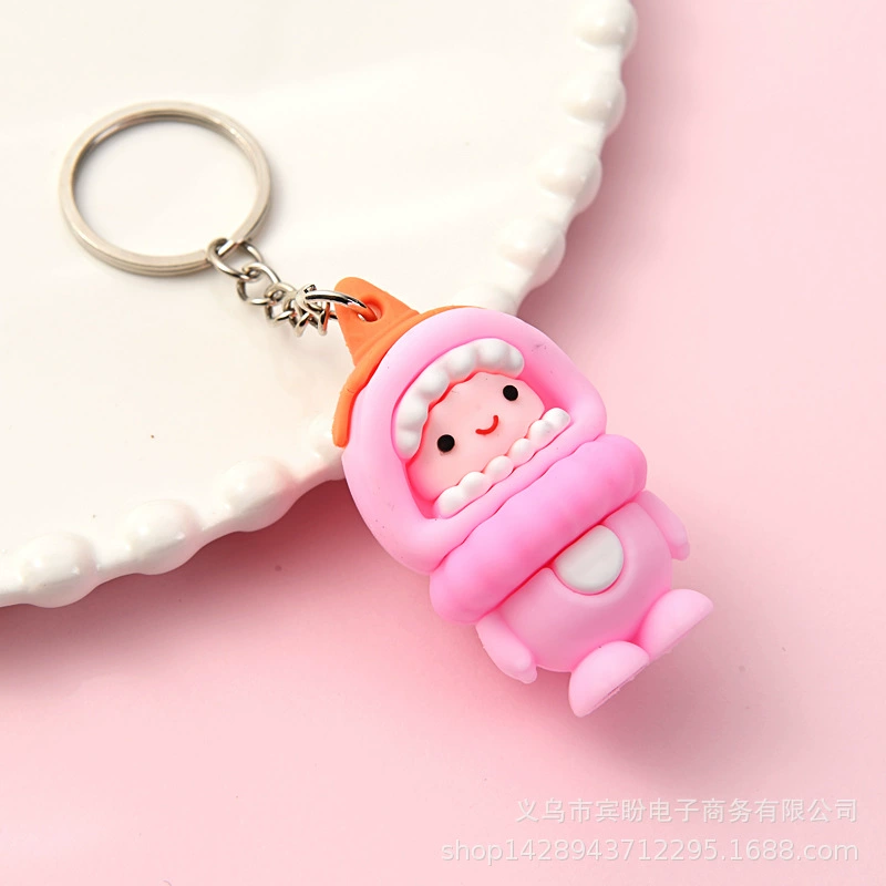 Креативный мультяшный динозавр, кукла, брелок, подвеска, корейский стиль, интернет-звезда