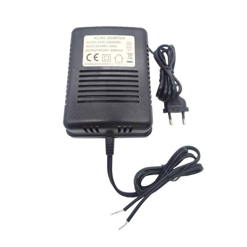 Supply national standard power supply 24V4A 24V5A AC fire cow power adapter linear power supply