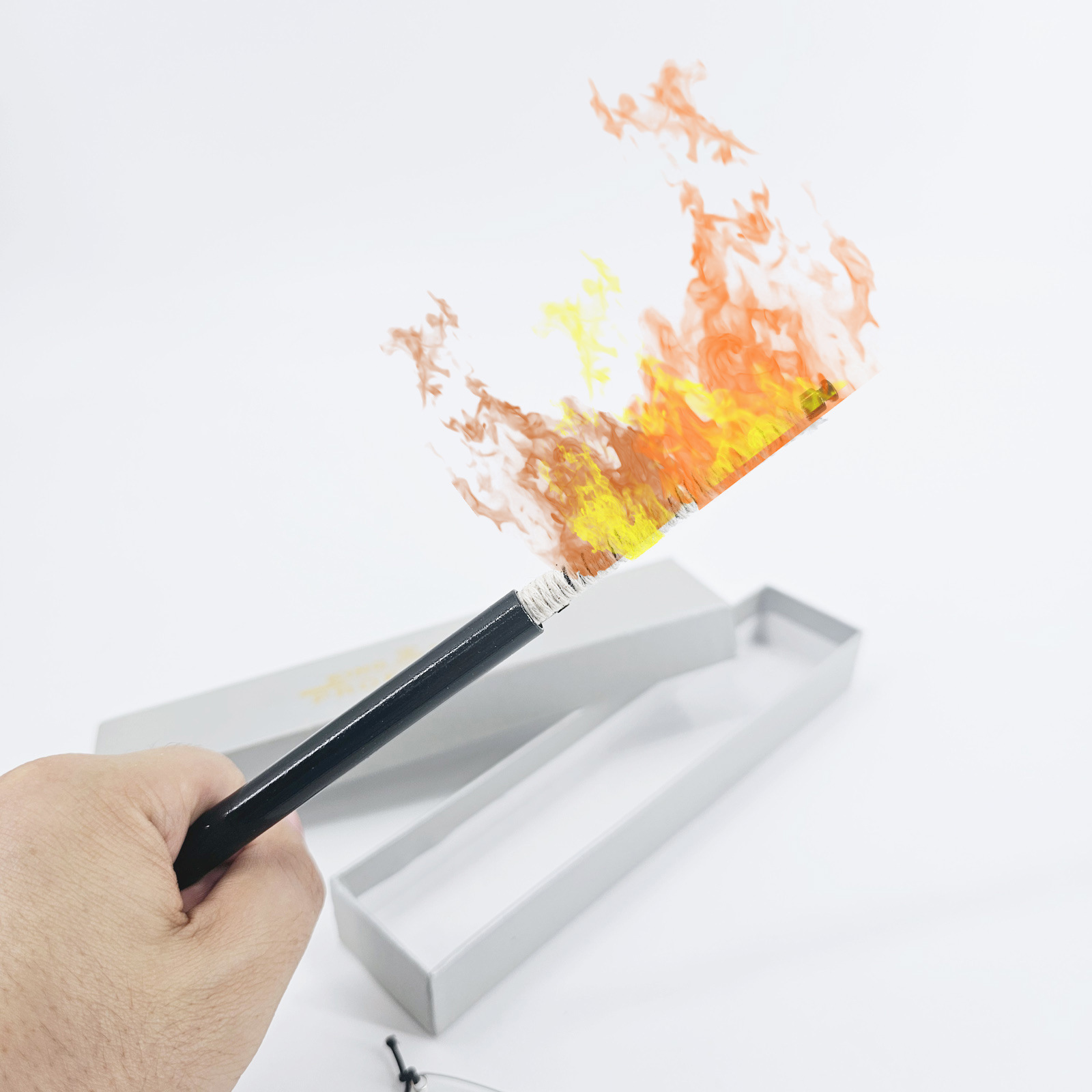 G0686 火把消失 kingmagic魔术道具厂家批发晚会演出节日舞台表演|ru