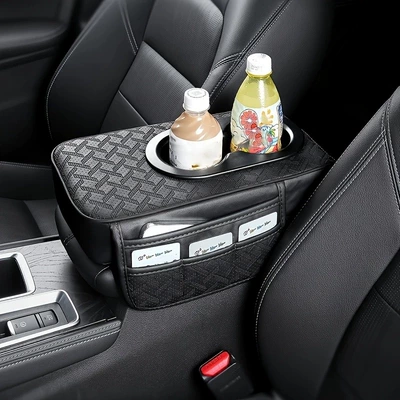 Pad Water Cup Holder Storage — Armrest box