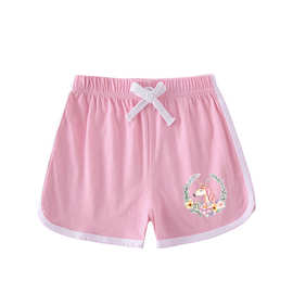 unicorn韩版童裤男童女童夏季新款童装宝宝棉质短裤潮