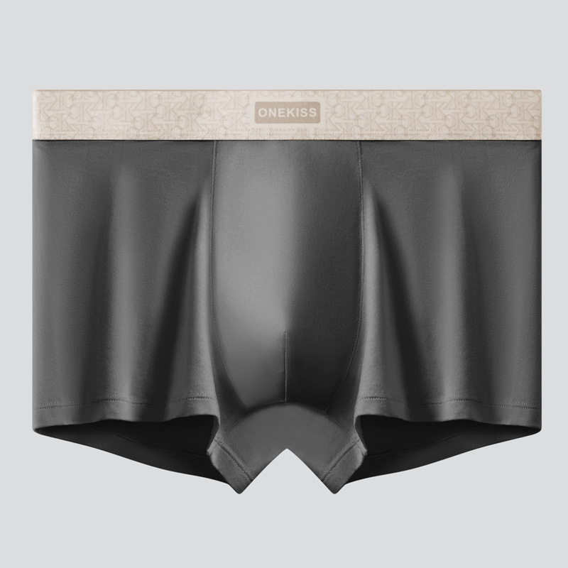 Ropa interior de hombre pantalones de cuatro esquinas antibacterianos de algodón puro estilo fino de verano deportes transpirables pantalones cortos bóxer de gran tamaño bragas de cabeza hombres