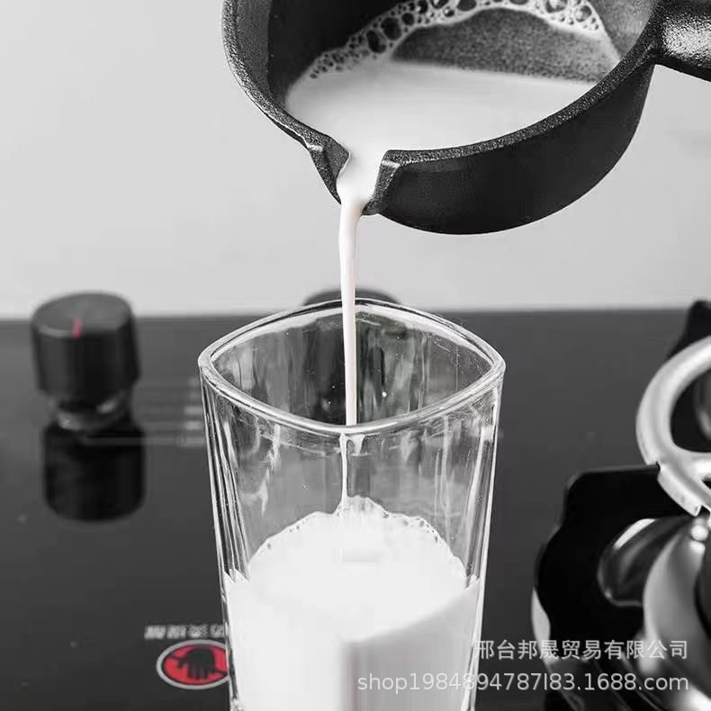 Nueva olla de vertido de aceite profundo olla pequeña de hierro fundido olla de vertido de aceite olla especial de una pieza para la superficie de vertido de aceite sin recubrimiento