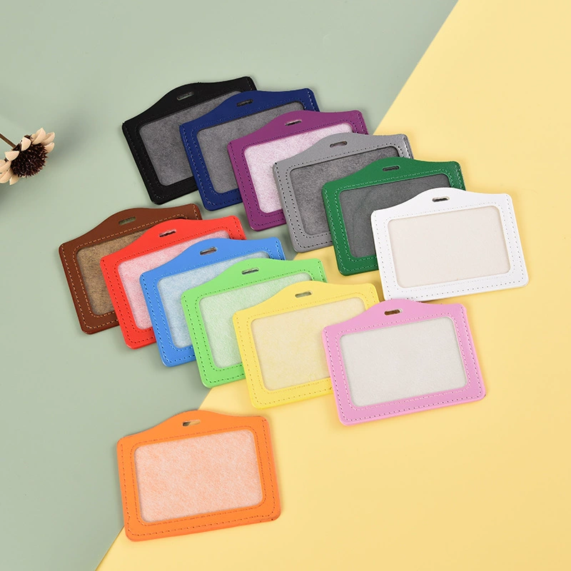 Заводская оптовая карточка с горизонтальной панелью кожаной карточкой